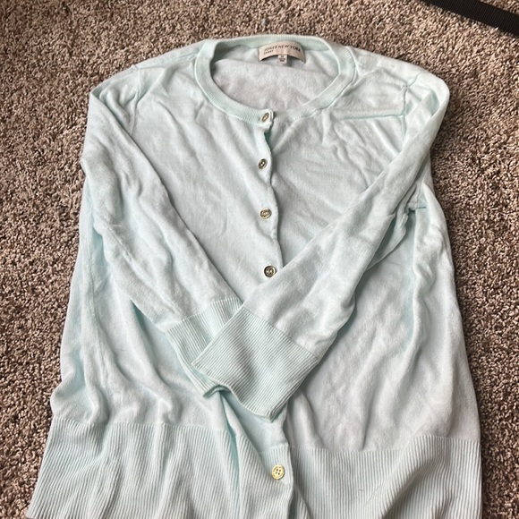 Three pink, teal, and red sweaters size medium and small - Picture 3 of 7